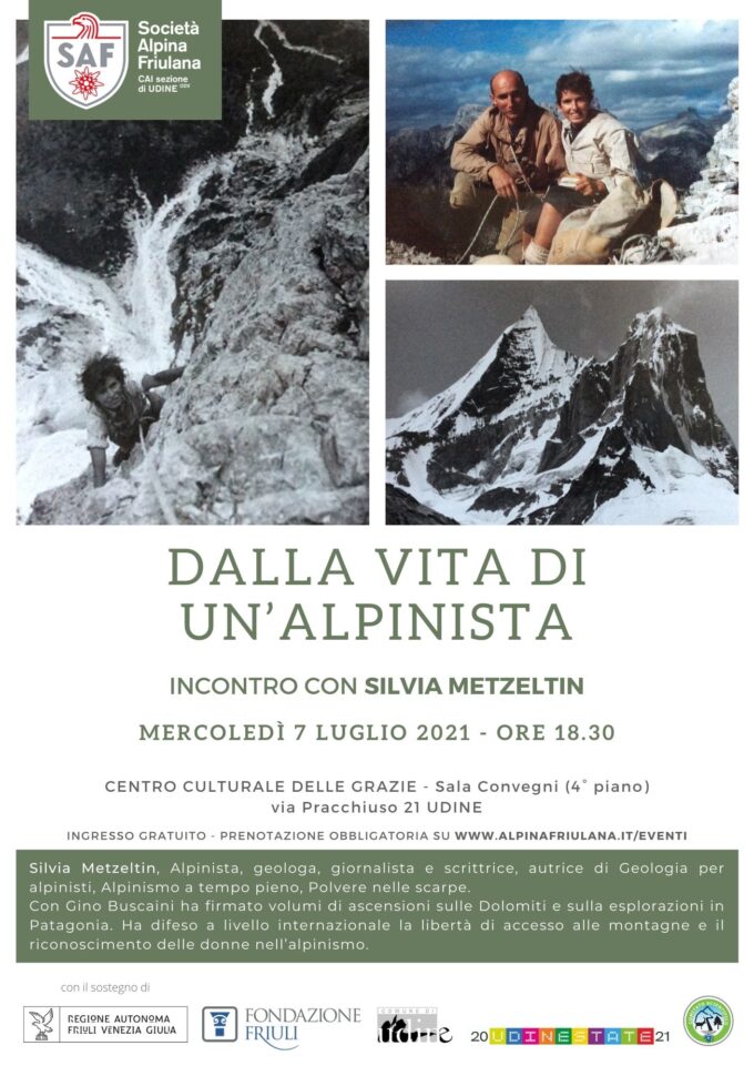 DALLA VITA DI UN ALPINISTA: INCONTRO CON SILVIA METZELTIN